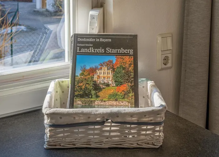 Lueftenblick - 2 Am Starnberger See, Mit Terrasse Oder Balkon, Weitblick, Sauna, Kamin, E-ladestation 아파트 *